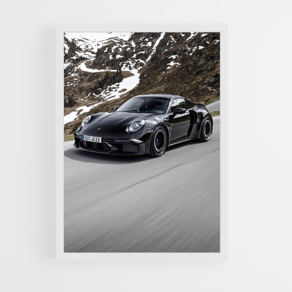 Poster Piste Noire – affiche Brabus (vue 3)